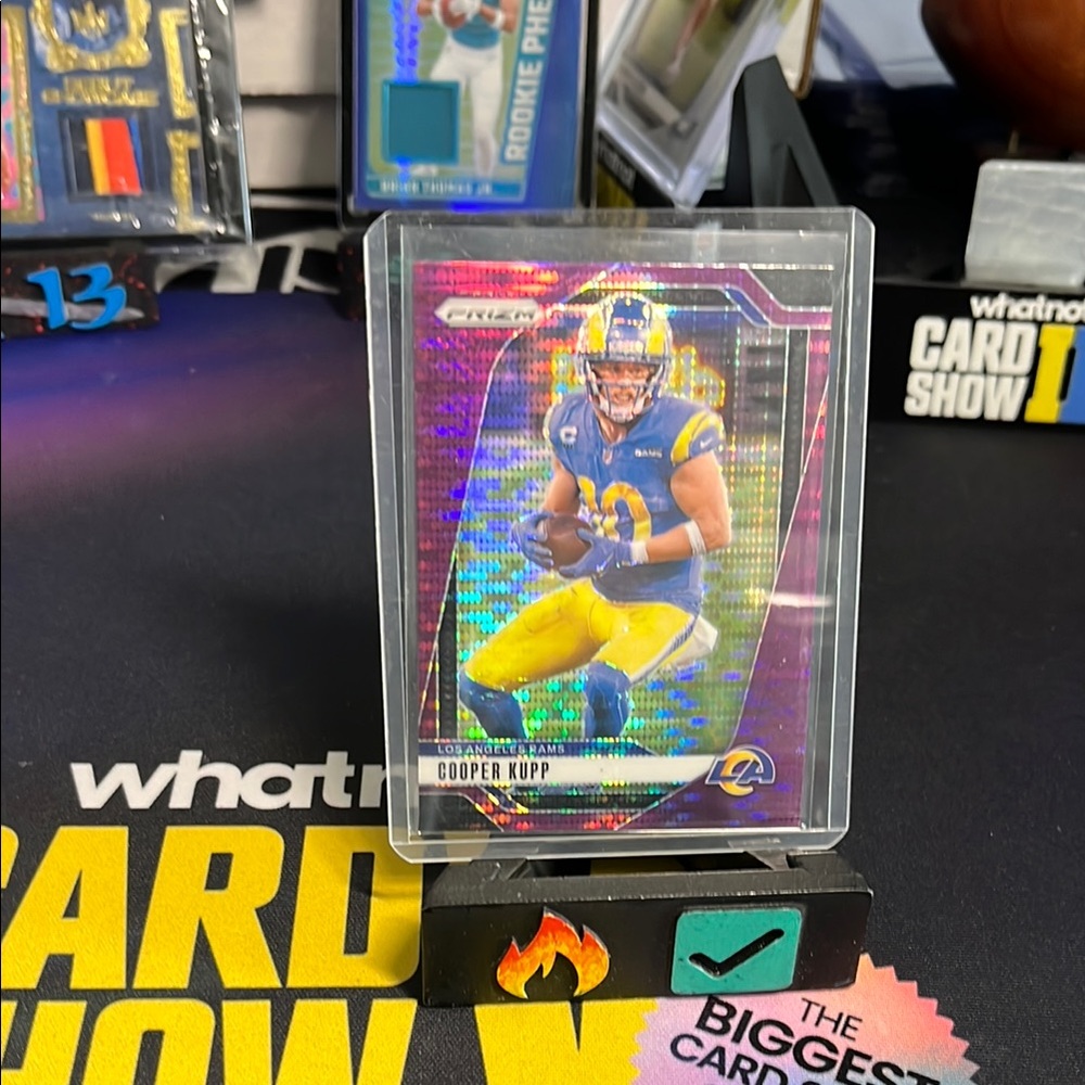 Cooper Kupp Prizm Football Card